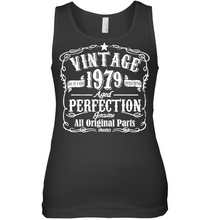 Load image into Gallery viewer, Vintage 1979 Birthday - 39 Years Old 39th Birthday Womens Tank