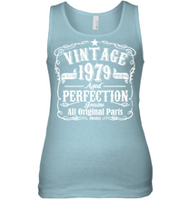 Load image into Gallery viewer, Vintage 1979 Birthday - 39 Years Old 39th Birthday Womens Tank