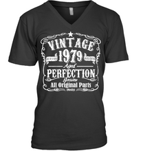 Load image into Gallery viewer, Mens Vintage 1979 Birthday - 39 Years Old 39th Birthday Vneck T-Shirt