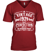 Load image into Gallery viewer, Mens Vintage 1979 Birthday - 39 Years Old 39th Birthday Vneck T-Shirt