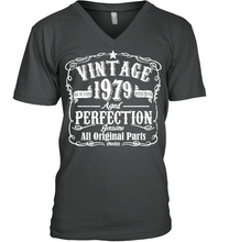 Load image into Gallery viewer, Mens Vintage 1979 Birthday - 39 Years Old 39th Birthday Vneck T-Shirt