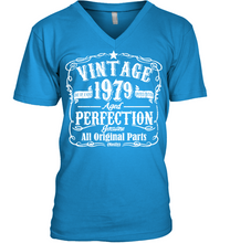 Load image into Gallery viewer, Mens Vintage 1979 Birthday - 39 Years Old 39th Birthday Vneck T-Shirt