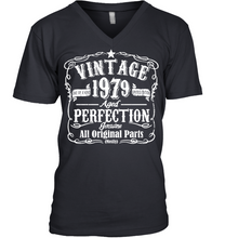 Load image into Gallery viewer, Mens Vintage 1979 Birthday - 39 Years Old 39th Birthday Vneck T-Shirt