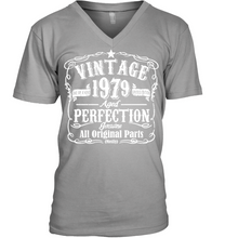 Load image into Gallery viewer, Mens Vintage 1979 Birthday - 39 Years Old 39th Birthday Vneck T-Shirt