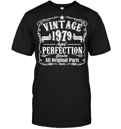 Mens Vintage 1979 Birthday - 39 Years Old 39th Birthday T-Shirt