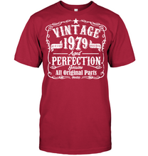 Load image into Gallery viewer, Mens Vintage 1979 Birthday - 39 Years Old 39th Birthday T-Shirt