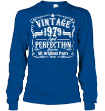 Load image into Gallery viewer, Vintage 1979 Birthday - 39 Years Old 39th Birthday Long Sleeve Shirt