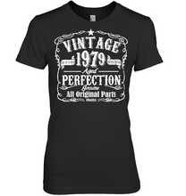 Load image into Gallery viewer, Womens Vintage 1979 Birthday - 39 Years Old 39th Birthday T-Shirt
