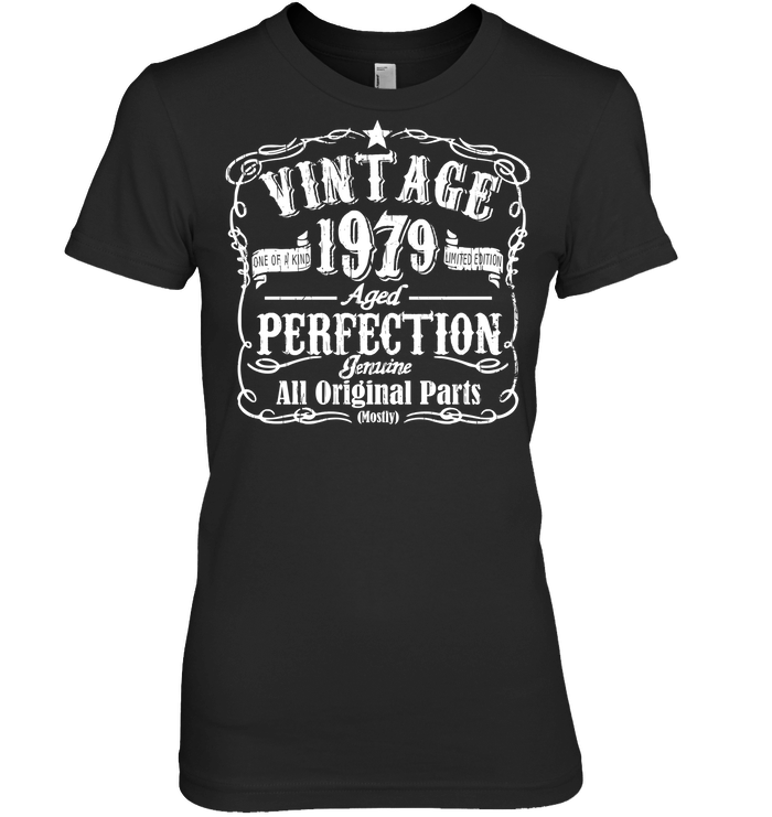 Womens Vintage 1979 Birthday - 39 Years Old 39th Birthday T-Shirt